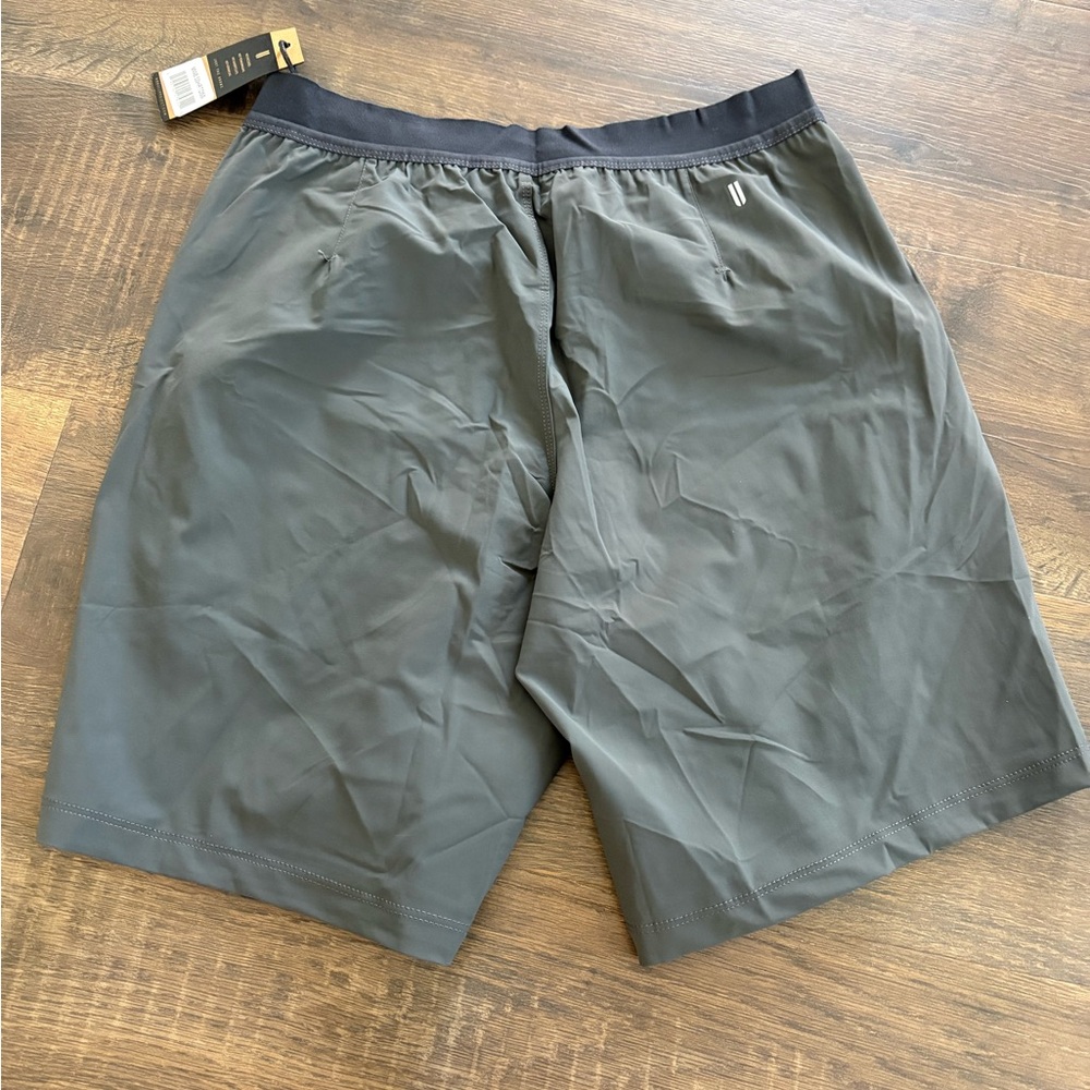 NOBULL Men's Athletic Shorts in Dark Gray - Picture 2 of 2